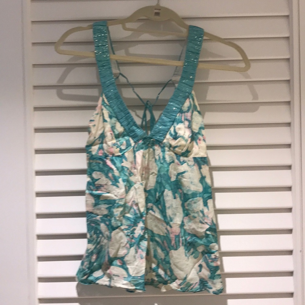 Rebecca Taylor open back tank
